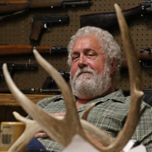 Bob Bailey in his business office at his home in Russellville BOBBY AMPEZZAN / Arkansas Public Media